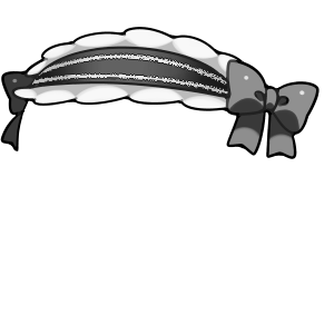 カチューシャ(ブラック)