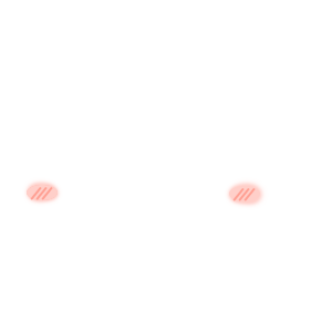 ほっぺ(オレンジ)