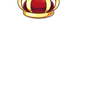 王冠(レッド)