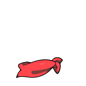 スカーフ(レッド)
